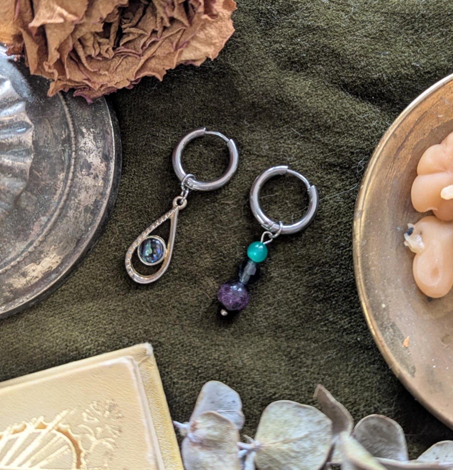 Boucles d'oreilles Azul