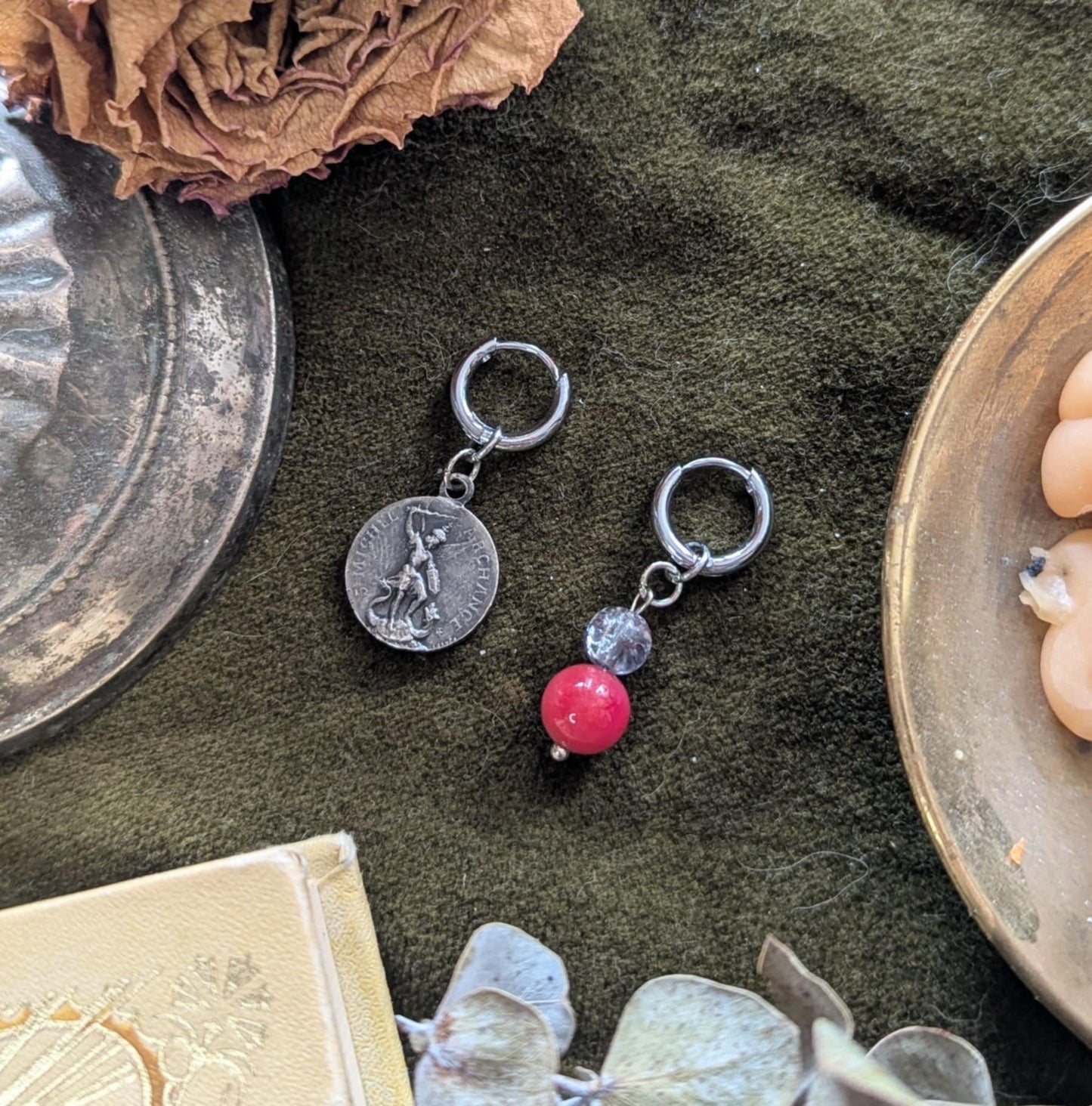 Boucles d'oreilles Christophe