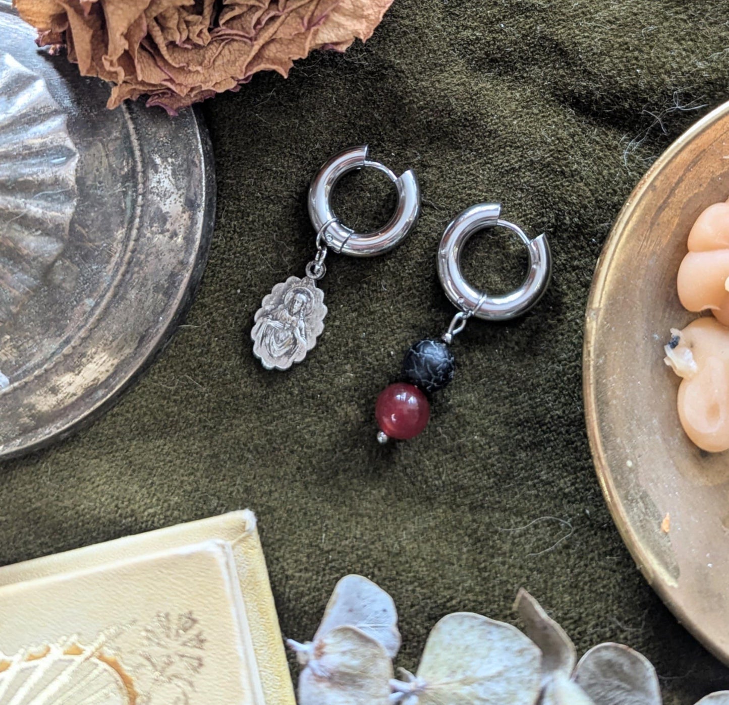 Boucles d'oreilles Dentelle