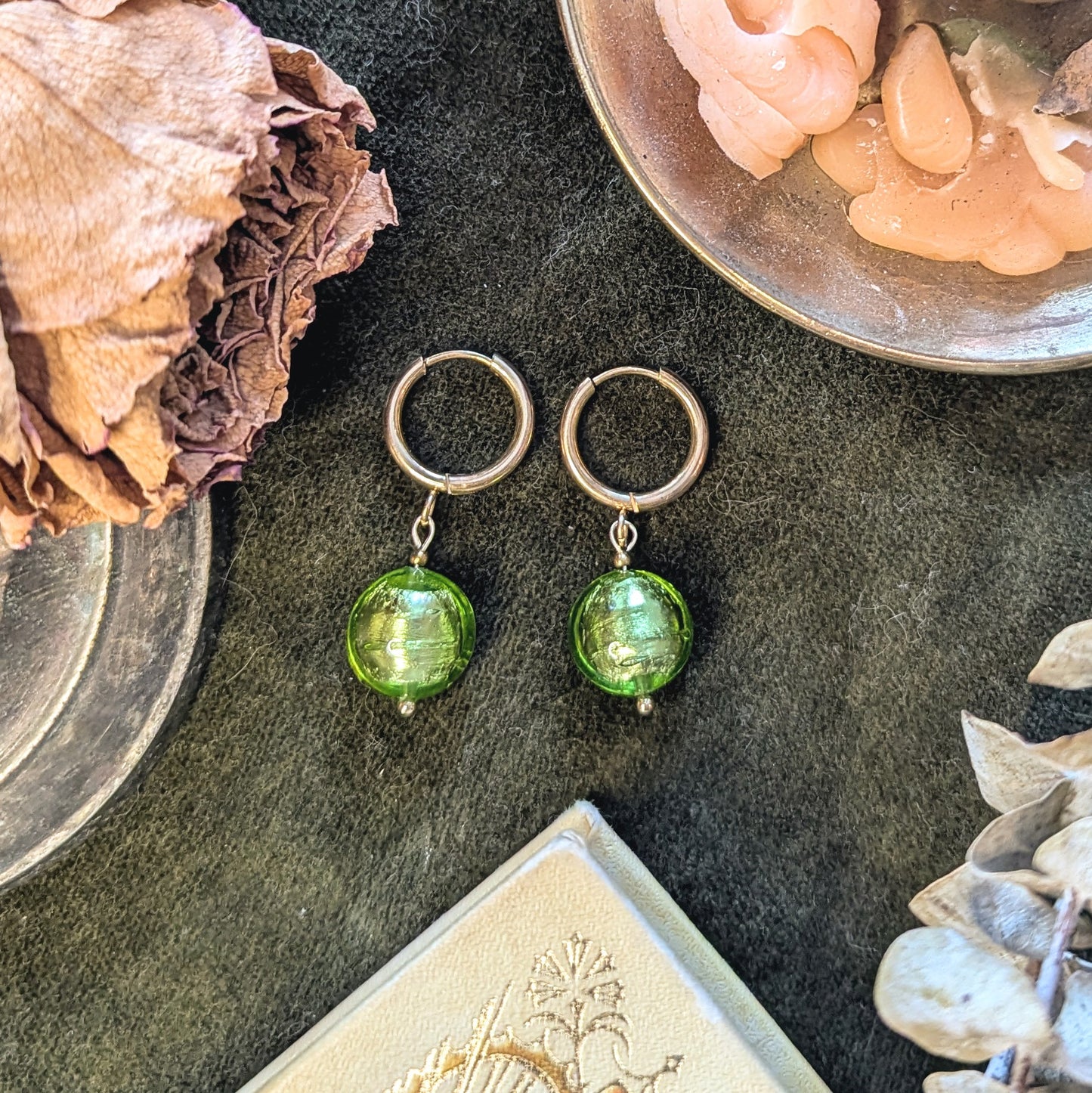Boucles d'oreilles Santa