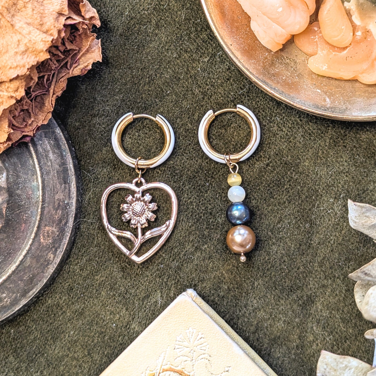 Boucles d'oreilles Flore