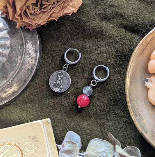 Boucles d'oreilles Christophe