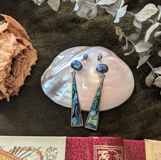Boucles d'oreilles Mer
