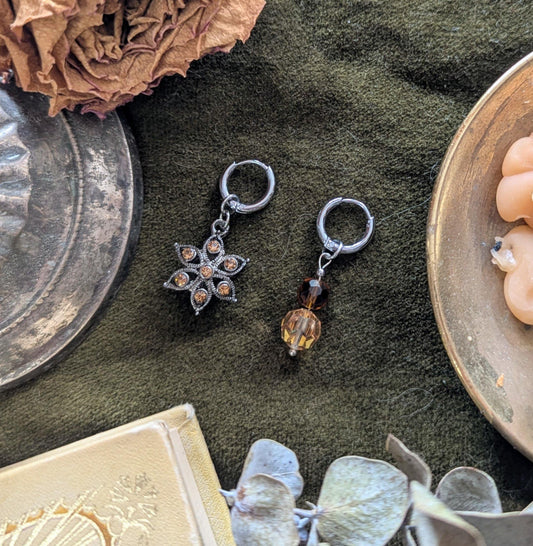 Boucles d'oreilles Papesse