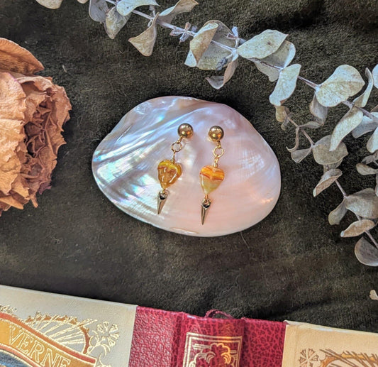 Boucles d'oreilles Révérence