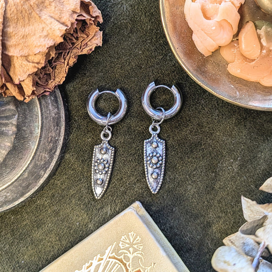 Boucles d'oreilles Chêne