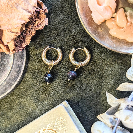 Boucles d'oreilles Faucon