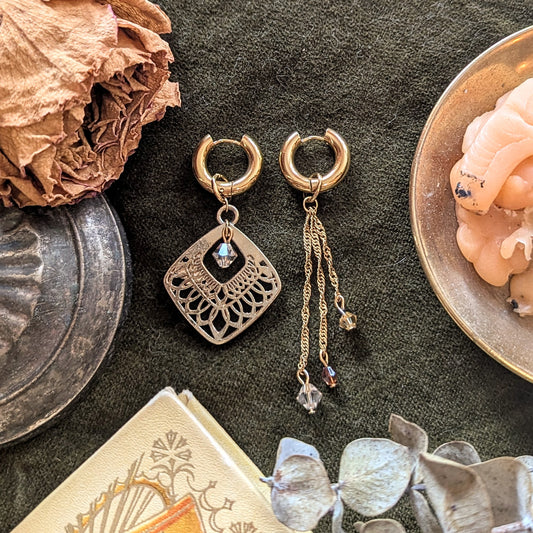 Boucles d'oreilles Mezzo