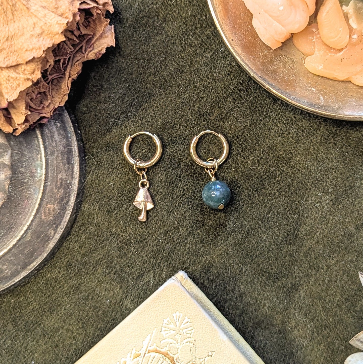 Boucles d'oreilles Champi