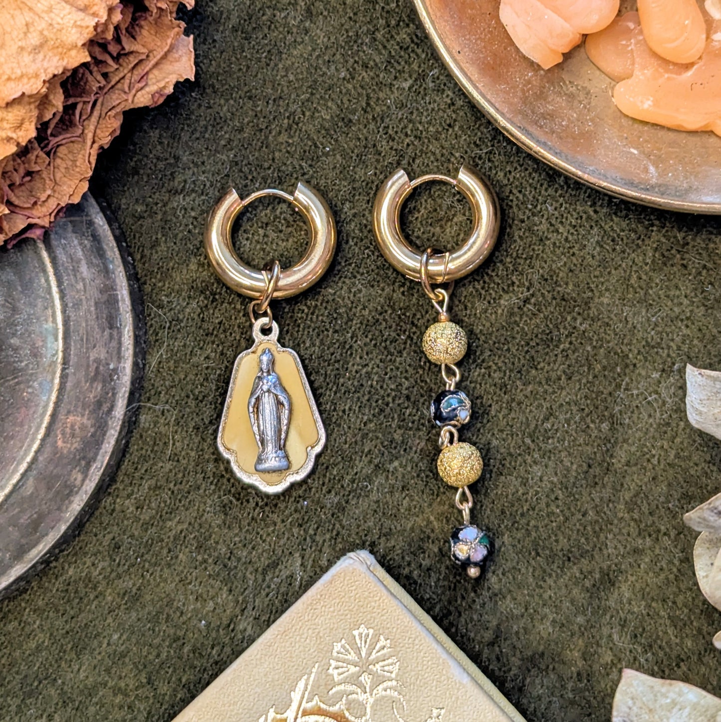 Boucles d'oreilles Opal
